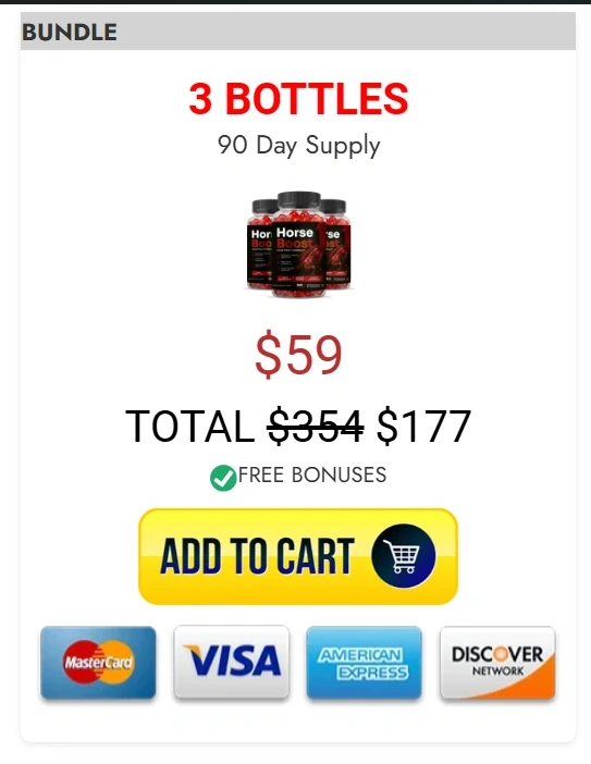 Horse Boost - 3 Bottle